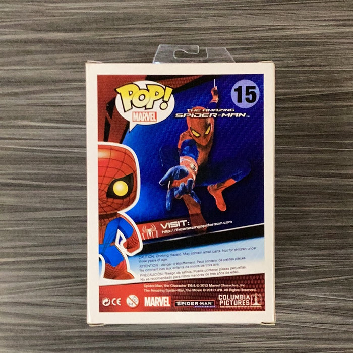 Funko POP! Marvel: The Amazing Spider-Man - Spider-Man (Damaged Box) #15