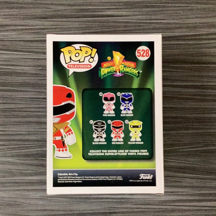 Funko POP! Television: Power Rangers - Dragon Shield Red Ranger (FYE)(Damaged Box)[B] #528