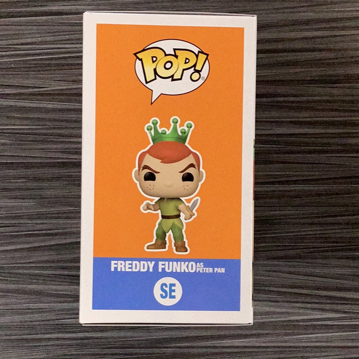 Funko POP! Freddy Funko As Peter Pan (Arena Freddy 4500 PCS)(Signed/Mike Becker) #SE