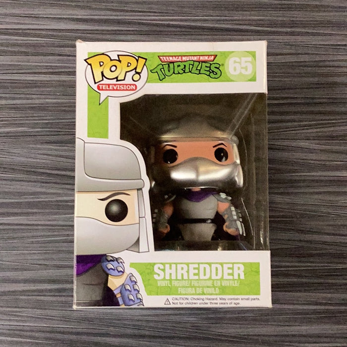 Funko POP! Television: TMNT - Shredder (Damaged Box)[A] #65