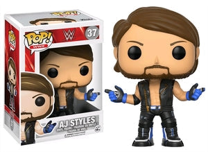 Funko POP! WWE: AJ Styles (Damaged Box) #37