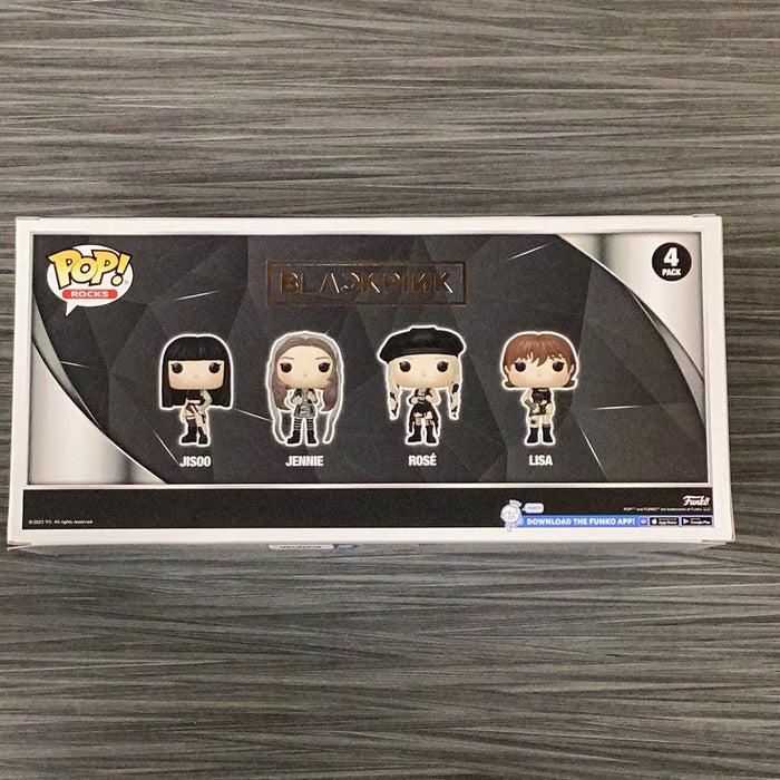 Funko POP! Rocks: BLACKPINK - Jisoo / Jennie / Rose / Lisa (Hot Topic)(Damaged Box)[4-Pack]