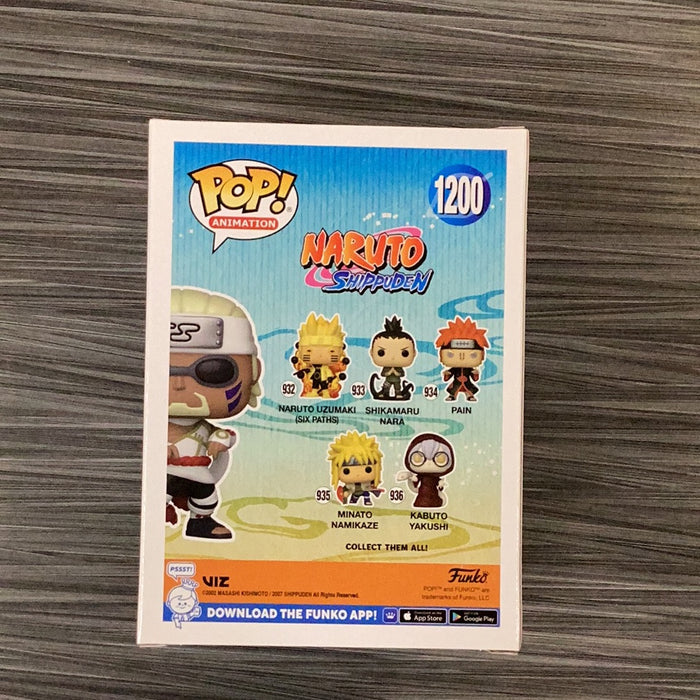 Funko POP! Animation: Naruto Shippuden - Killer Bee (Entertainment Earth)(Signed/Catero Colbert/JSA)[Orange Signature] #1200