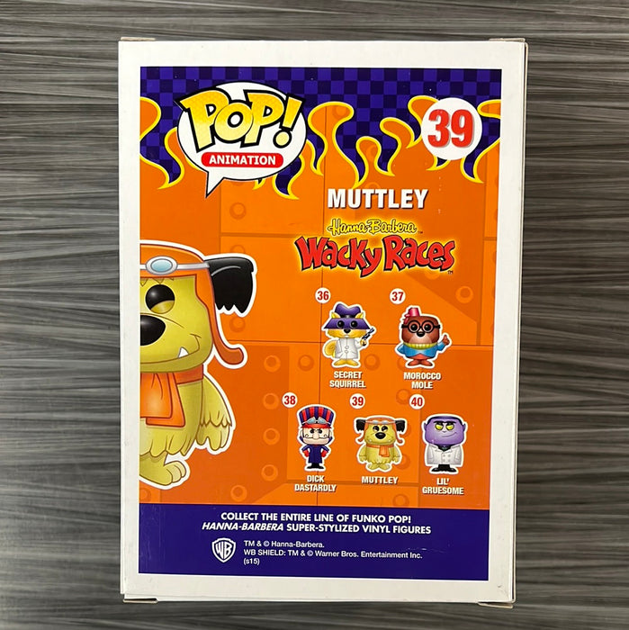 Funko POP! Animation: Hanna Barbera Wacky Races - Muttley (Gemini Collectibles)(Damaged Box) #39