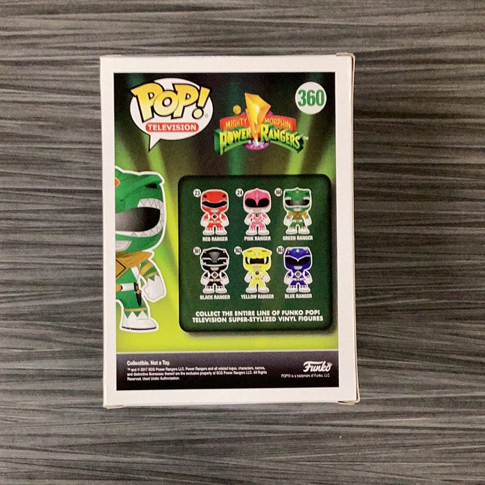 Funko POP! Television: Mighty Morphin Power Rangers - Green Ranger (GiTD)(2017 Fall Convention)(Damaged Box) #360