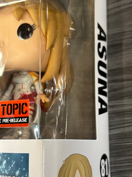 Funko POP! Animation: Sword Art Online: Asuna (Hot Topic)(Damaged Box) #81