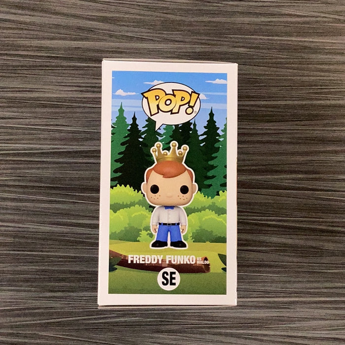 Funko POP! Camp Fundays: Freddy Funko As Waldo (2023 Camp Fundays)(850 PCS)(Damaged Box) #SE