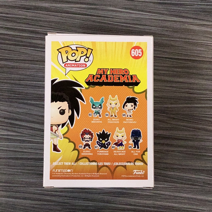 Funko POP! Animation:  My Hero Academia - Momo Yaoyorozu (Signed/Colleen Clinkenbeard/JSA)(Damaged Box) #605