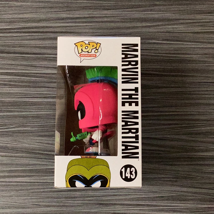 Funko POP! Animation: Duck Dodgers - Marvin the Martian [Neon Magenta](Saturday Morning Cartoons)(2017 SDCC)(2500 PCS) #143