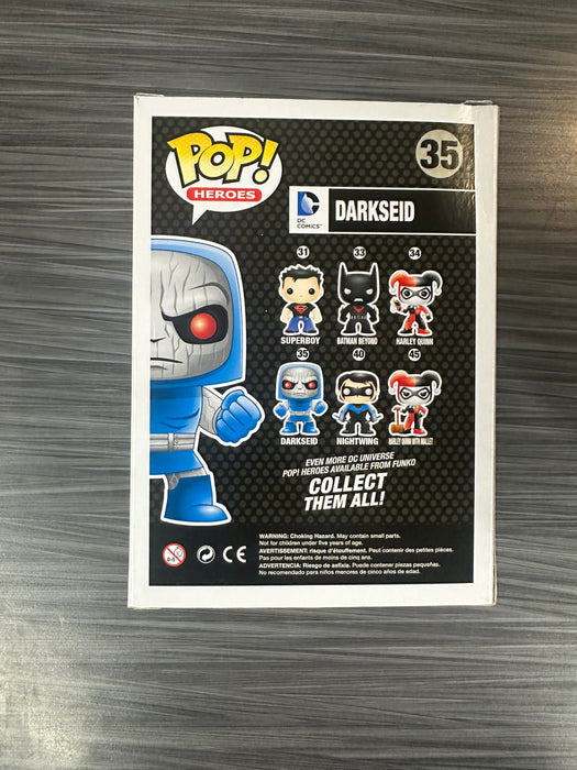 Funko POP! Heroes: DC Comics - Darkseid (GiTD)(Gemini Collectibles)(Damaged Box) [B] #35