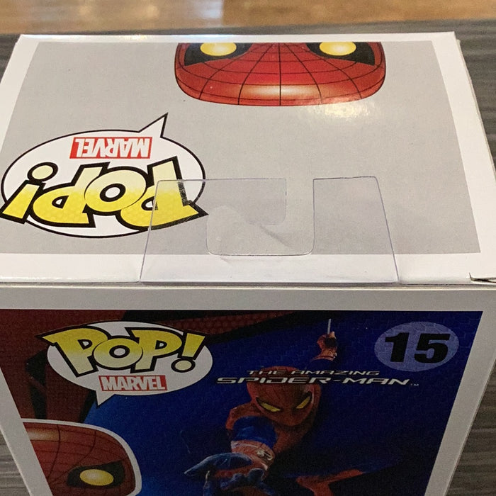 Funko POP! Marvel: The Amazing Spider-Man - Spider-Man (Damaged Box) #15