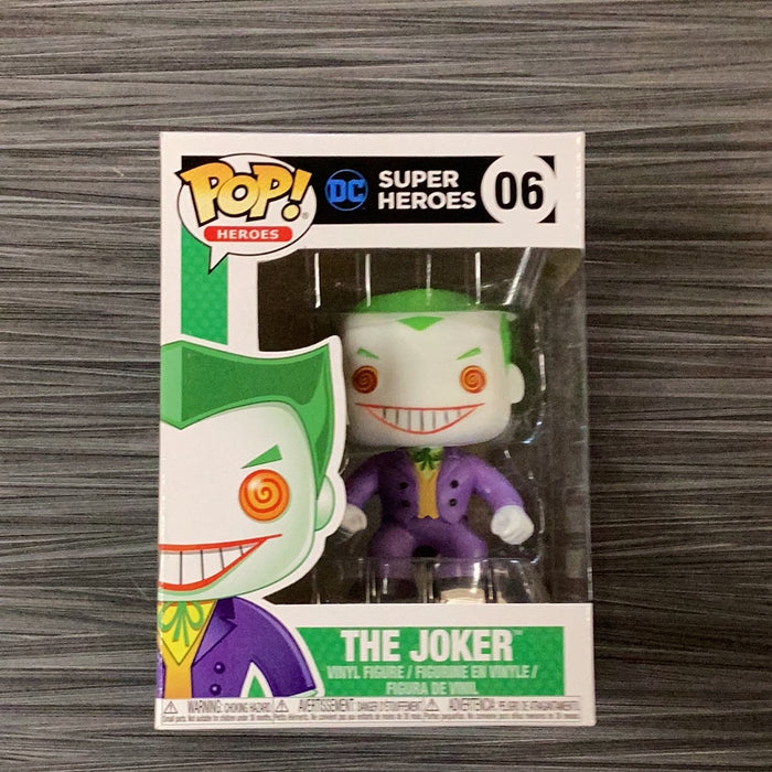 Funko POP! DC Super Heroes - The Joker (Damaged Box) #06