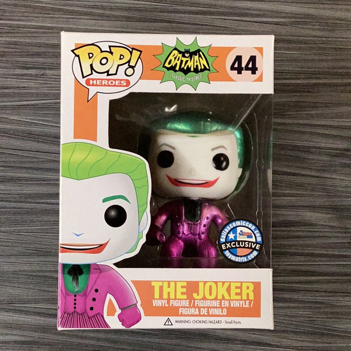 Funko POP! Heroes: The Batman Classic TV Series - The Joker (Dallas Comic Con)(Damaged Box)[B] #44