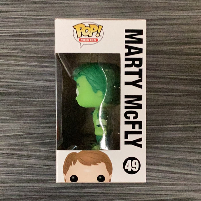 Funko POP! Movies: Back To The Future - Marty McFly (Plastic Empire 3000 PCS)(Plutonium GiTD)(Damaged Box)[B] #49