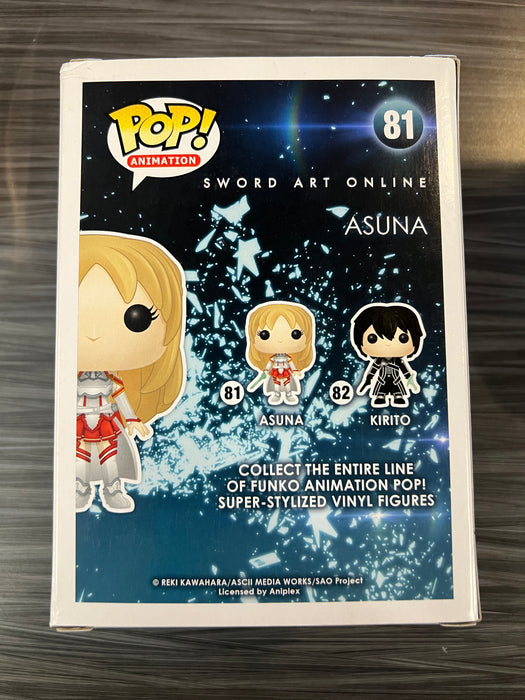 Funko POP! Animation: Sword Art Online: Asuna (Hot Topic)(Damaged Box) #81