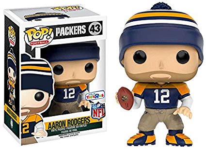 Funko POP! Football: Packers - Aaron Rodgers (Toys R Us)(Damaged Box) #43