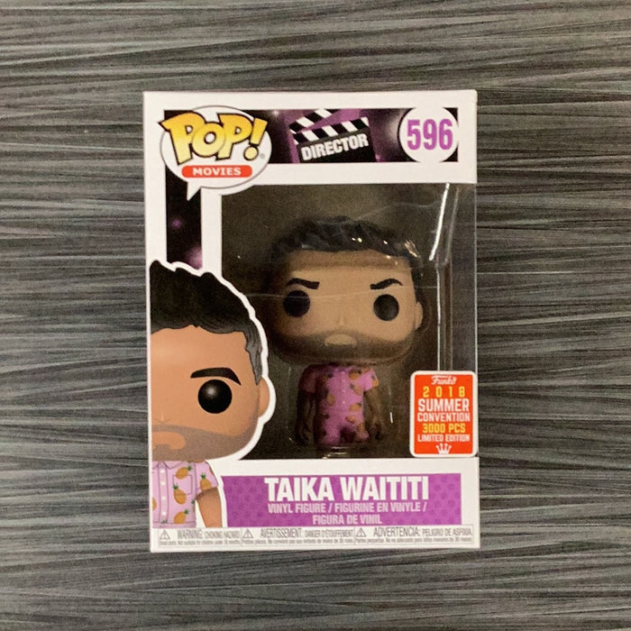 Funko POP! Movies: Director - Taika Waitti (2018 Summer Convention/Shared)(Damaged Box) #596