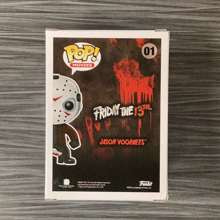 Funko POP! Movies: Jason Voorhees (Signed/Kane Hodder/JSA)(Damaged Box) #01