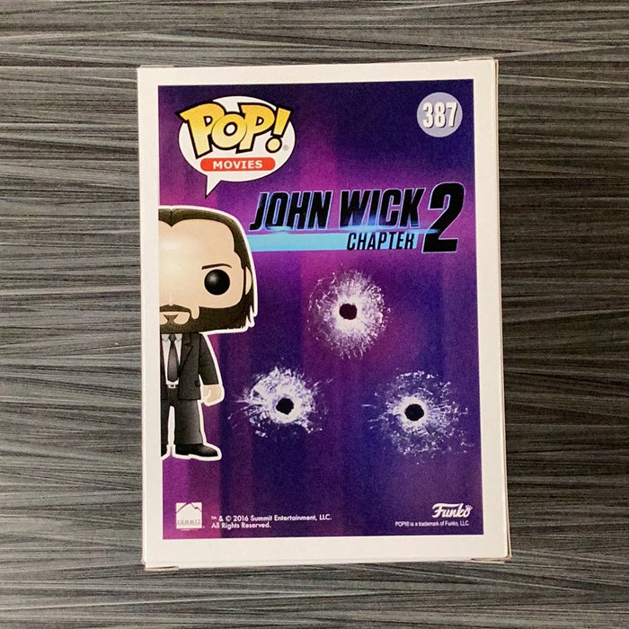 Funko POP! Movies: John Wick 2 - John Wick (CHASE)(Damaged Box)[A] #387