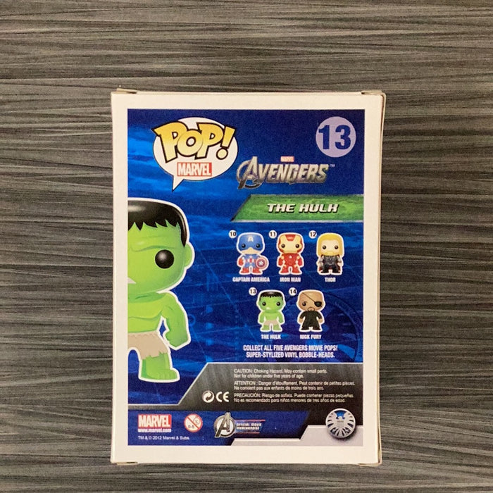 Funko POP! : Avengers - The Hulk (Damaged Box)[A] #13