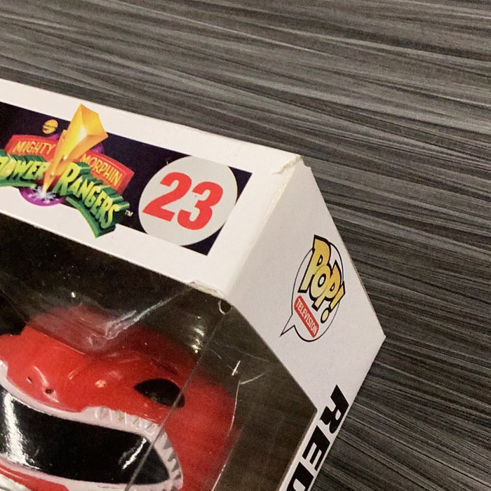 Funko POP! Television: Power Rangers - Red Ranger (Damaged Box) #23