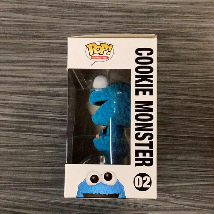 Funko POP! Sesame Street: Cookie Monster (Flocked)(NYCC)(Damaged Box)[B] #02