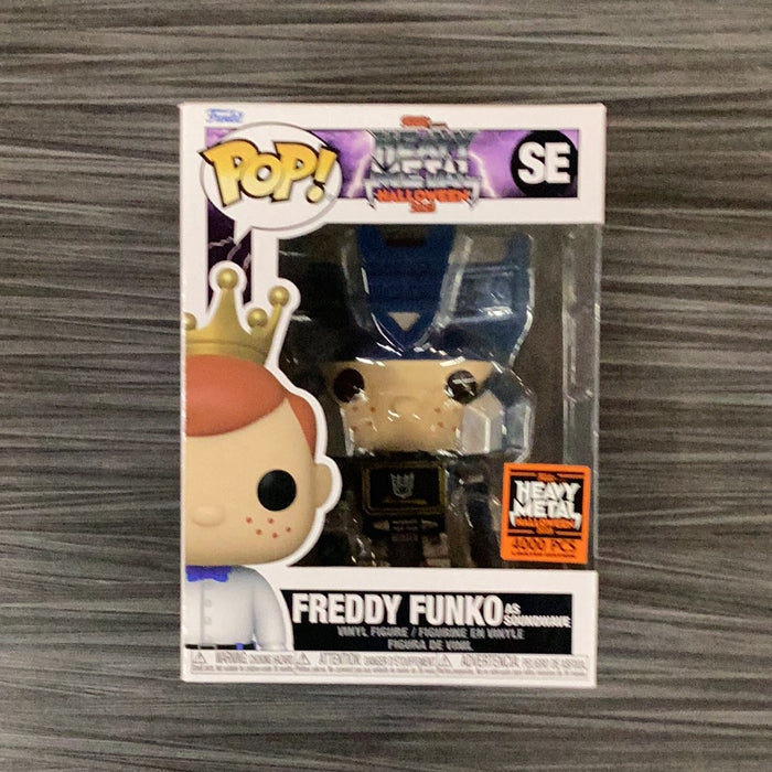 Funko POP! Heavy Metal Halloween 2023: Freddy Funko as Soundwave (2023 Heavy Metal 4,000 PCS)(Damaged Box)[A] #SE