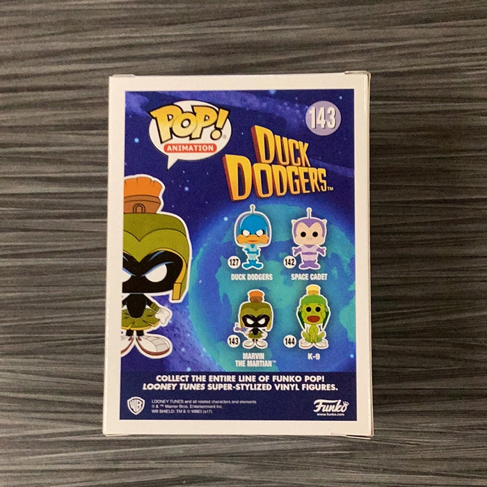 Funko POP! Animation: Duck Dodgers - Marvin the Martian [Neon Magenta](Saturday Morning Cartoons)(2017 SDCC)(2500 PCS) #143