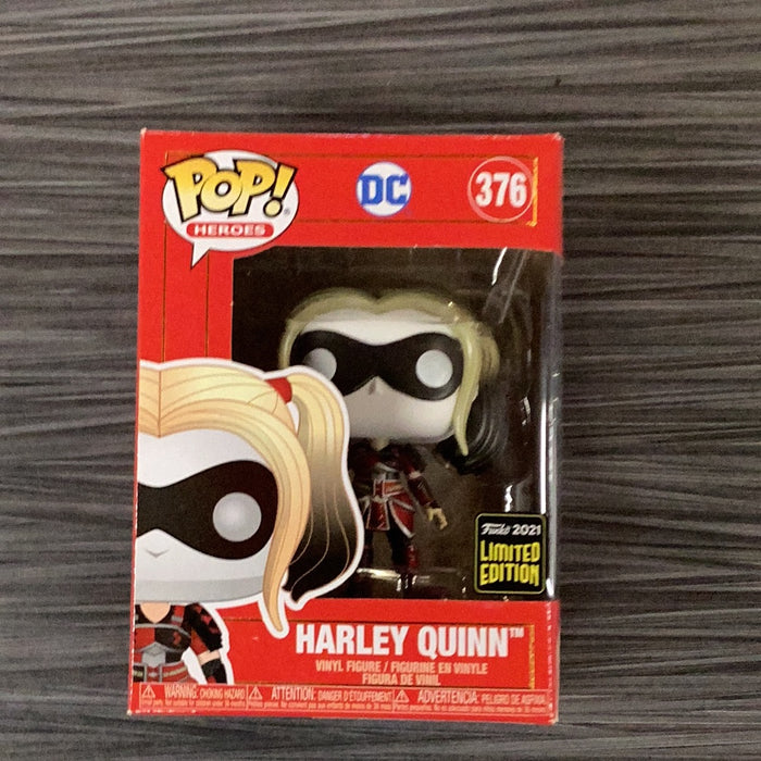 Funko POP! Heroes: DC - Harley Quinn [Imperial Palace](2021 Limited Edition)(Damaged Box) #376