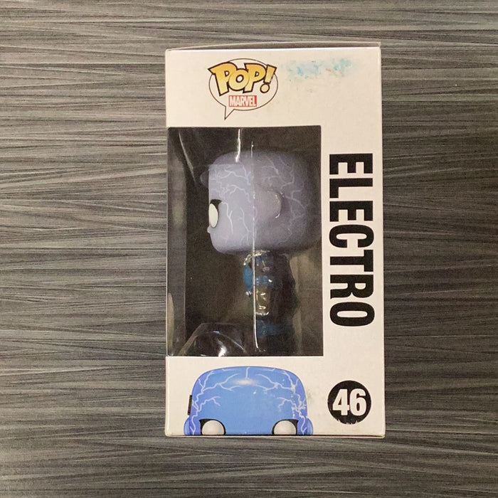 Funko POP! Marvel: The Amazing Spiderman 2 - Electro (GiTD)(Damaged Box) #46