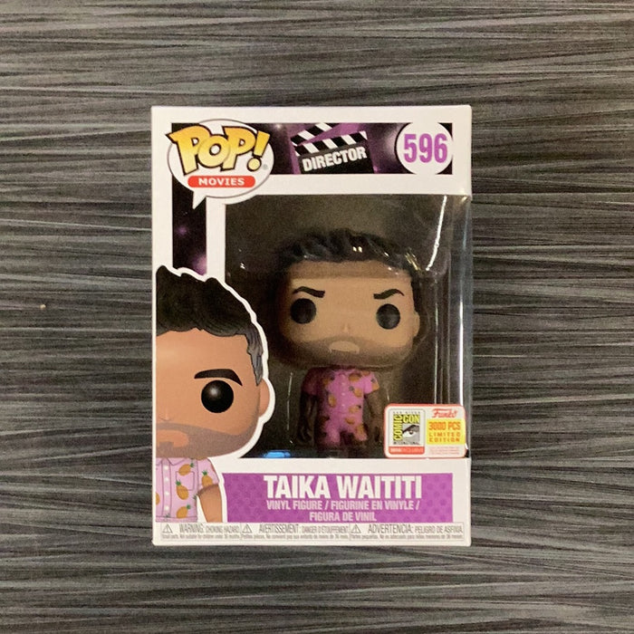 Funko POP! Movies: Director: Taika Waititi (2018 SDCC)(3000 PCS)(Damaged Box) #596