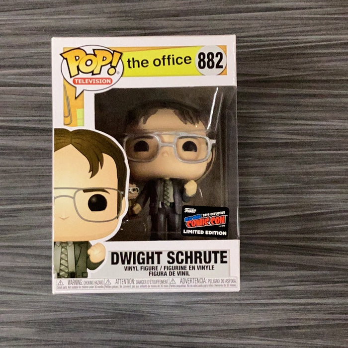 Funko POP! Television: The Office - Dwight Schrute (2019 NYCC)(Damaged Box)[B] #882