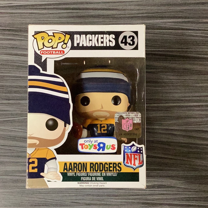 Funko POP! Football: Packers - Aaron Rodgers (Toys R Us)(Damaged Box) #43