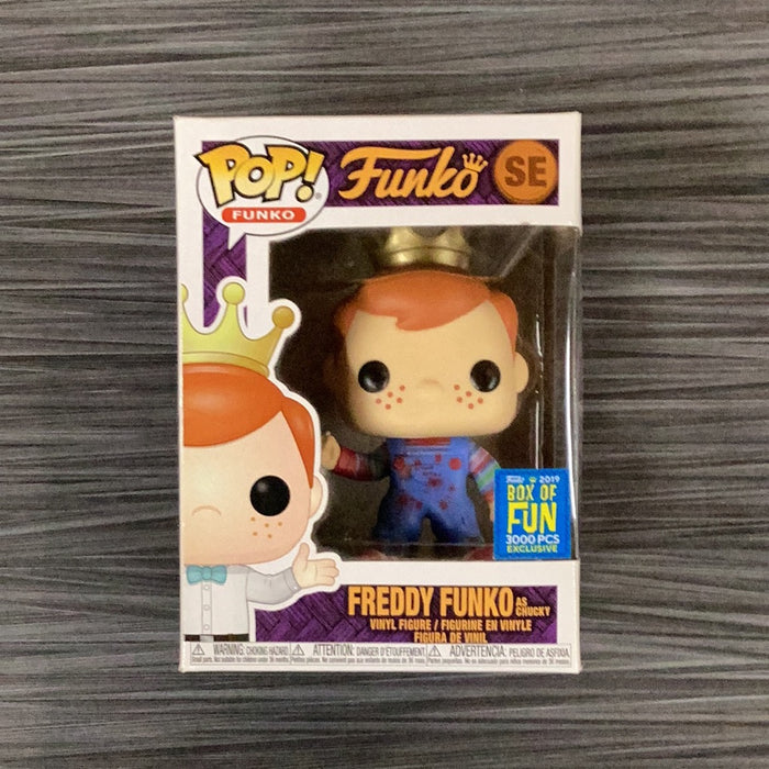 Funko POP! Freddy Funko As Chucky [Bloody](2019 Box Of Fun)(Damaged Box) [B] #SE