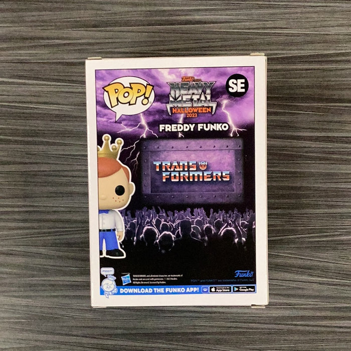 Funko POP! Heavy Metal Halloween 2023: Freddy Funko as Soundwave (2023 Heavy Metal 4,000 PCS)(Damaged Box)[A] #SE