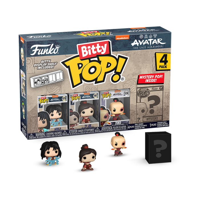 Funko Bitty POP! Avatar - Azula / Ty Lee / Zuko 4-Pack