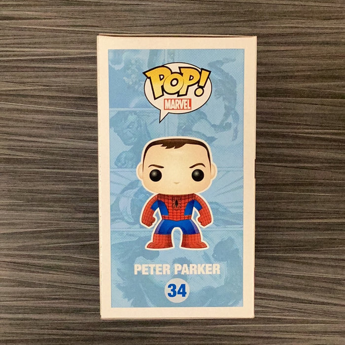 Funko POP! Marvel: Peter Parker (LA Comikaze)(Damaged Box)[C] #34