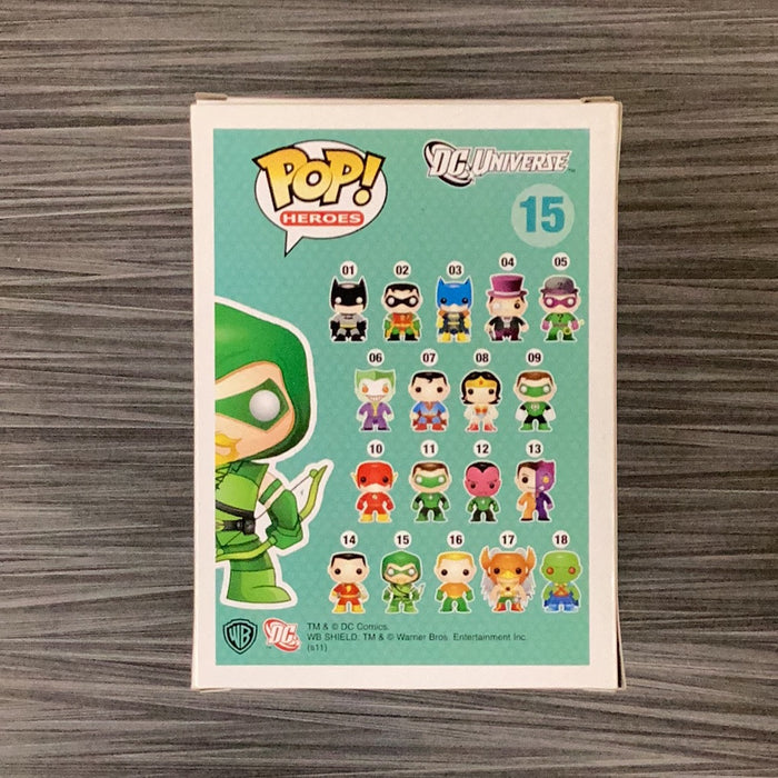 Funko POP! Heroes: DC Universe - Green Arrow (Damaged Box) #15