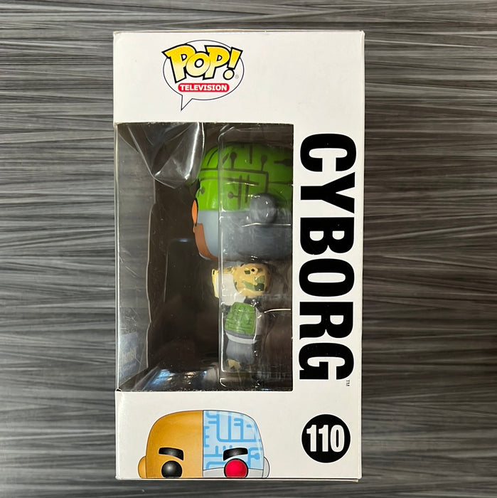 Funko POP! Television: Teen Titans GO! Cyborg (Walmart)(Damaged Box) #110