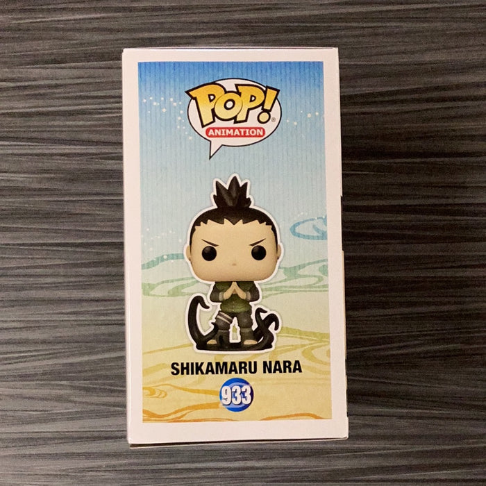 Funko POP! Animation: Naruto Shippuden - Shikamaru Nara (Signed/Tom Gibis/JSA)[Red Signature] #933