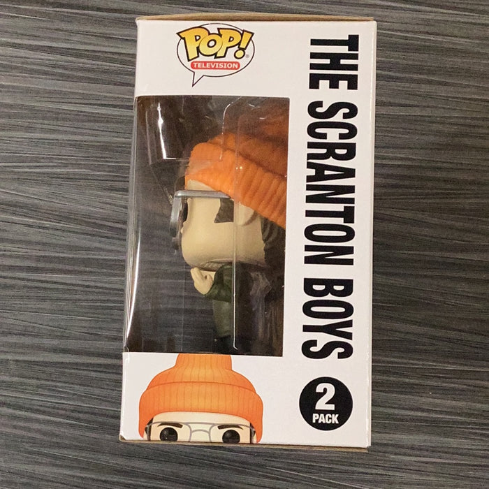 Funko POP! Television: The Office - The Scranton Boys (Original Special Edition Sticker)(Damaged Box) [B] [2 Pack]