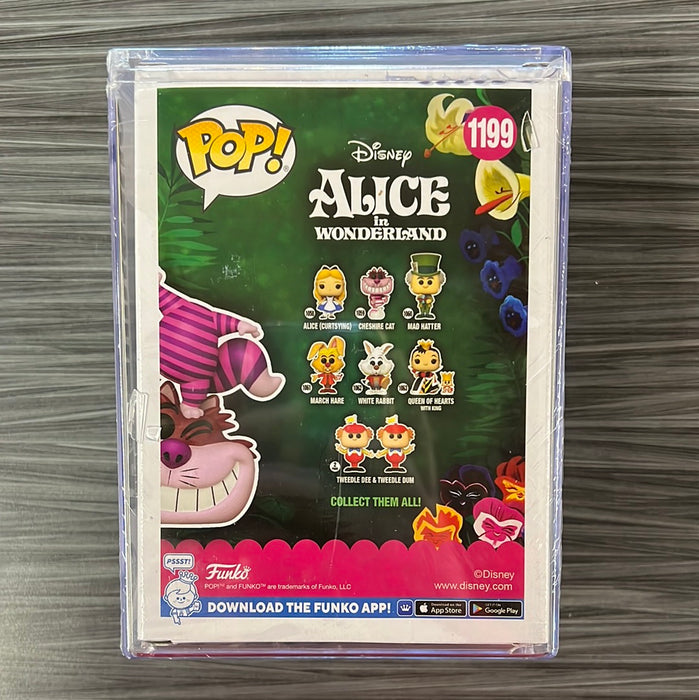 Funko POP! Disney: Alice In Wonderland - Cheshire Cat (Diamond) (Loungefly /4000 PCS)(Damaged Box) #1199