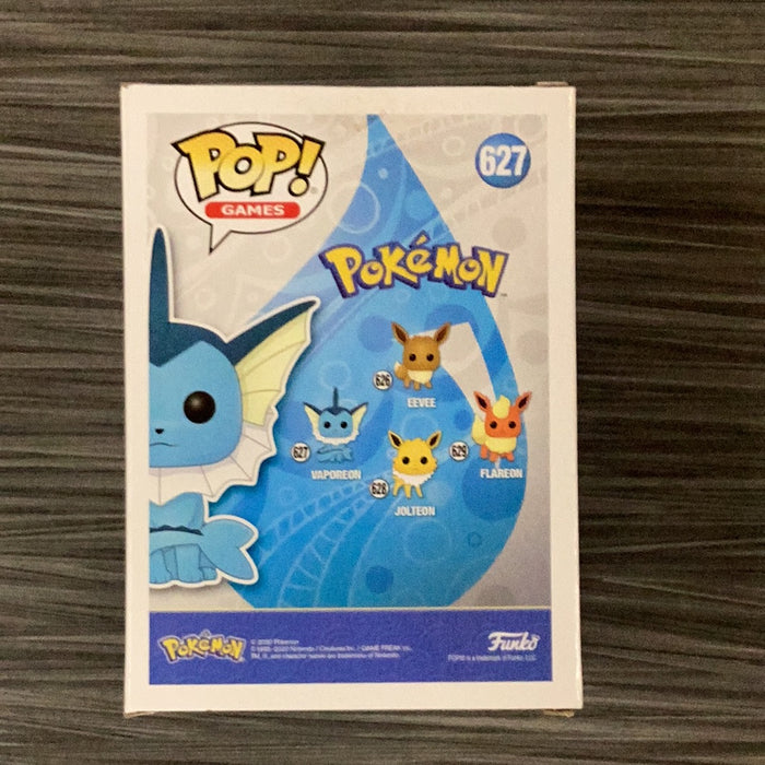 Funko POP! Games: Pokemon - Vaporeon (Diamond)(2021 Spring Convention)(Damaged Box) #627