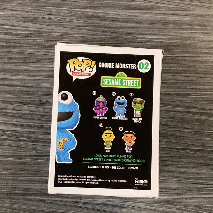 Funko POP! Sesame Street: Cookie Monster (Flocked)(NYCC)(Damaged Box)[B] #02