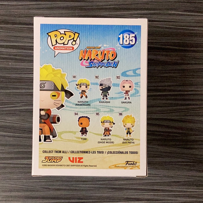 Funko POP! Animation: Naruto Shippuden - Naruto [Sage Mode](Special Edition)(Signed/Maile Flanagan/JSA)[Red Signature] #185