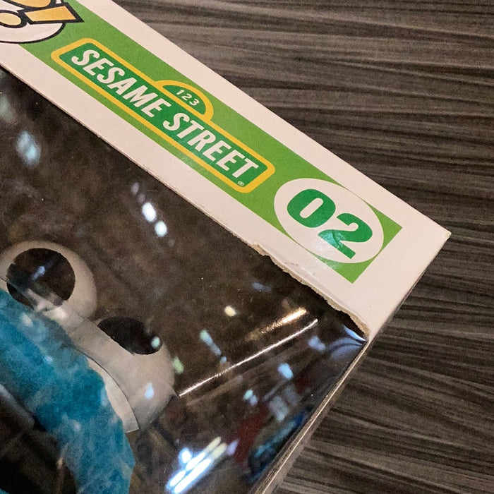 Funko POP! Sesame Street: Cookie Monster (Flocked)(NYCC)(Damaged Box)[B] #02