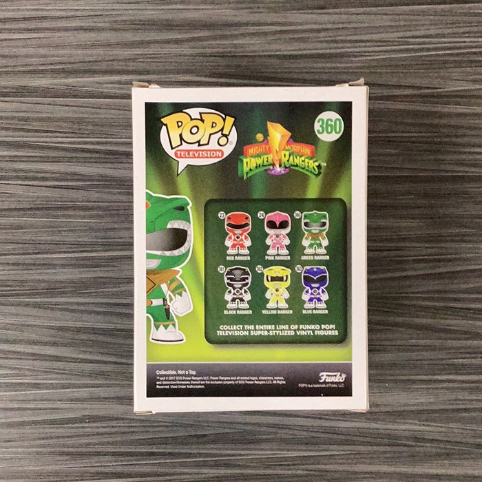 Funko POP! Television: Mighty Morphin Power Rangers - Green Ranger (GiTD)(2017 Fall Convention)(Damaged Box) #360