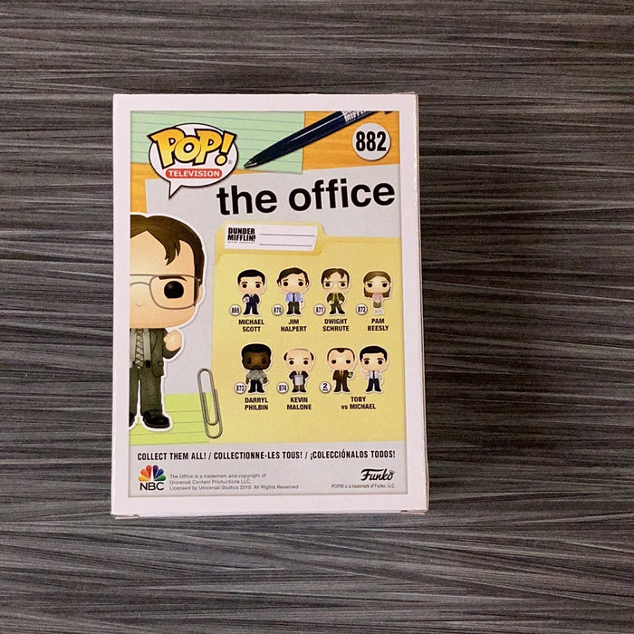 Funko POP! Television: The Office - Dwight Schrute (2019 NYCC)(Damaged Box)[B] #882