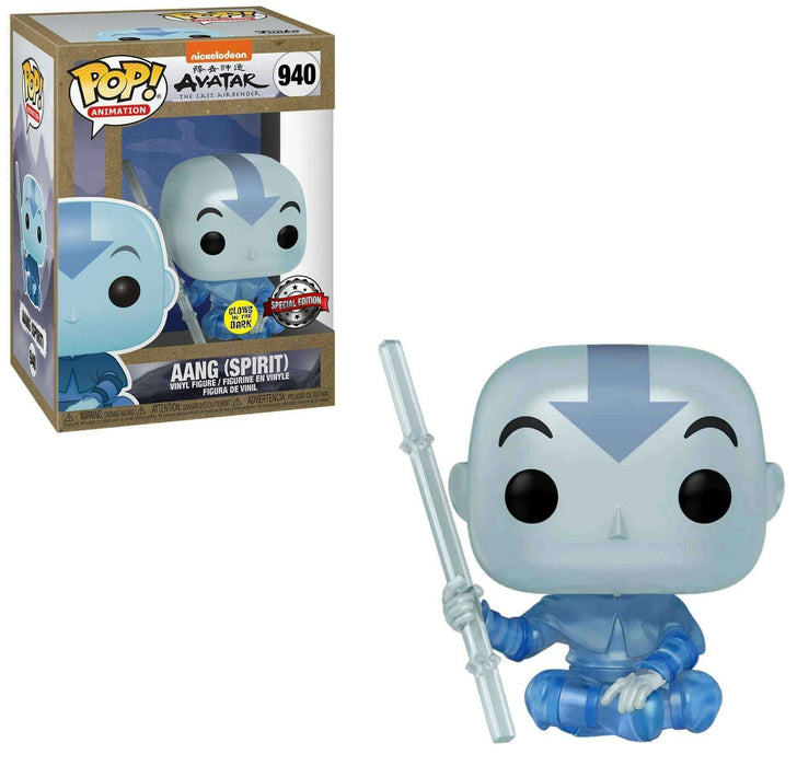 Funko POP! Animation: Avatar - Aang (Spirit)(GiTD)(Special Edition) #940