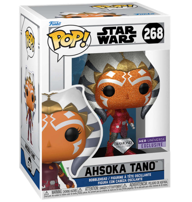 Funko POP! Star Wars Clone Wars: Ahsoka Tano (Diamond)(Her Universe) #268